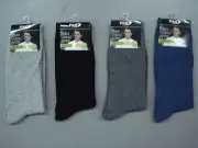 NWT Men's PGM Merino Wool Casual Socks Size Large Multi 4 Pair #925K