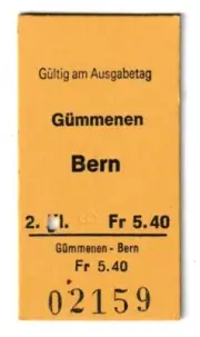 SWITZERLAND * GUMMENEN - BERN ( undated )