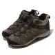 Merrell 戶外鞋 Alverstone 2 Mid GTX 男鞋 棕 黑 登山鞋 防水 ML036917