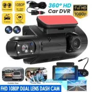 Front & Inside Camera Video Recorder G-Sensor Dual Lens 1080P Car DVR Dash Cam