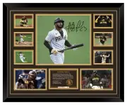 FERNANDO TATIS JR SAN DIEGO PADRES MLB SIGNED FRAMED LIMITED EDITION MEMORABILIA