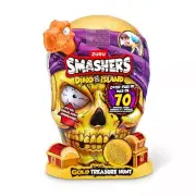 Zuru Smashers Dino Island Gold Treasure Hunt Pirate Skull Surprise Orange