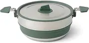 [Sea to Summit] Detour Stainless Steel Collapsible Pot - 3L Green
