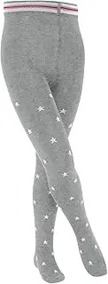 [ESPRIT] Unisex Kids Stars Tights Sustainable Organic Cotton Blue Grey More Colours Opaque Patterned Mid-High Waist 1 Pair