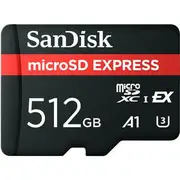 SanDisk MicroSD Express 512GB Micro SDXC Card 880MB/S