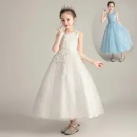 在飛比找ETMall東森購物網優惠-大童畢業生日公主裙表演合唱禮服