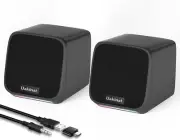 Computer Speakers for Desktop PC,Desktop Speakers,Small Computer Speakers USB