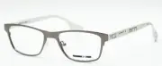 NEW McQ by Alexander McQueen Eyeglasses MQ0050O 003 53-18-150 Ruthenium White