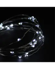 Northlight 100 Pure White LED Micro Fairy Lights -
