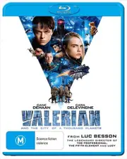 Valerian And The City Of A Thousand Planets Blu-ray