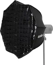Godox AD-S60S Softbox for AD300Pro AD400Pro Flash, Godox AD300Pro AD400Pro softbox Diffuser, GODOX Octagon Umbrella Softbox 60CM for ML60 ML30, Quick-Open Design
