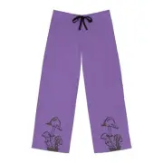 Whimsical Mushroom Pajama Pants, Cozy Nightwear, Lounge Pants Designed By Kat