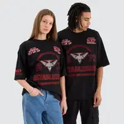 [Nena and Pasadena AFL] Essendon Bombers AFL Mega Loopback Tee Jet Black