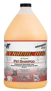 [DK1121] GROOMERS EDGE Dynamic Duo 15:1 Gallon,1 Pack of 1 Piece