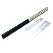 1mm 2mm 3mm 4mm 4-Edges Edges Guitar Fret Crowning File Dressing With 2 Sheets F