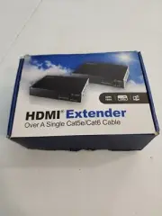 Monoprice HDBaseT Extender Kit 100m (328ft) HDMI Network IR Transmitter Receiver