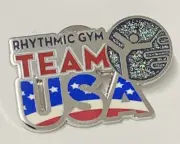 Rhythmic Gym Team USA Olympic Pin