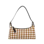 Crossbody Bags Retro Houndstooth Shoulder Street Commuter Lady Fashion Travel Handbags for Women