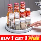 Kitchen Rotating Spice Condiment Bathroom Storage Rack Free Underwear Organizer