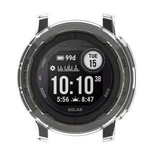 【TPU透明殼】Garmin Instinct 2 Solar 智慧手錶 半包 保護殼 清水套 軟殼