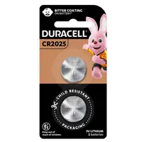 在飛比找蝦皮商城優惠-【DURACELL 金頂】鈕扣型鋰電池 CR2025 3伏特