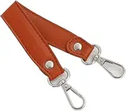 Purse Strap 28cm Fashion Simple Solid Color Wide Shoulder Strap PU Leather Women Handbag Handle Short Bag Strap Useful Replaceable Straps