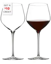 Waterford Elegance Set of 2 Cabernet Sauvignon Glasses with $10 Credit