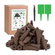 50pcs Grow Sponge A&B Solid Nutrient Plant Food Refill Seed Pod Kit Root Starter