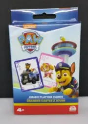 Nickelodeon Paw Patrol...Jumbo Playing Cards... New in Box