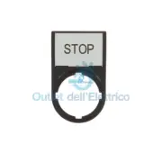 Eaton 216494 M22S-ST-GB0 Label Holder Complete 30X50