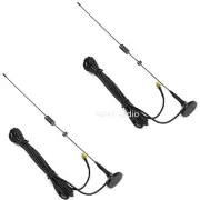 2X NAGOYA UT-106UV SMA-Female VHF/UHF Magnetic Base Antenna Baofeng UV-5R UV-82