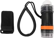 Dive Strobe Light High Brightness LED for Underwater Adventure (Black)