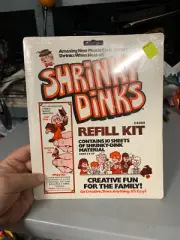 1974 Shrinky Dinks #4000 Refill kit new / sealed