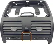 Ruili144 Genuine Original Compatible For VW Sagitar Compatible For Jetta MK5 Golf 5 MK5 Rabbit Dash Board Air Conditioning Out Grill Car Air Outlet Vent(Center B)
