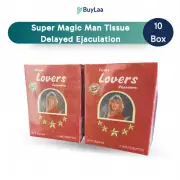 10 Box Tissue Lovers for Men Casanova for Longer Delayed Ejaculation 60 Scht