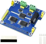 2-Channel Isolated CAN Bus Expansion HAT Compatible with Raspberry Pi/Arduino...