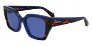 Salvatore Ferragamo SF2035S 424 Women’s Sunglasses Blue Size 52