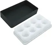 Angoily 1Set Durable Epoxy Mixing Cups with Lid Silicone DIY Mixing Box for Resin Crafts Practical Color Palette Tool for Easy Use and Fun Crafting