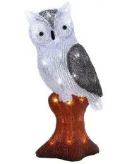 [Lexi Lighting] Acrylic Owl in White