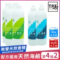 在飛比找momo購物網優惠-【TPT 友善萃取】洗碗機清潔超值組合(洗碗粉4入送光潔劑2