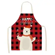 Nevenka Christmas Kitchen Cooking Aprons Baking Grilling Aprons-A35