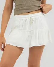 [Mooloola] Mooloola Women's Rory Skort in White Size 8 8 White
