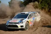 Jari Matti Latvala VW action 2014 WRC Rally Car Motor Racing Old Photo 3