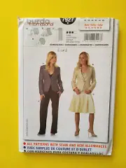 Burda OOP Pattern 7927 Jackets, Skirt & Pants 10-20 Uncut