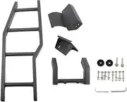 Tailgate Climbing Ladder Compatible For Suzuki Jimny 2007-2017 Aluminum Alloy Rear Door Protective Frames Car Exterior Accessories(Style 2)