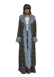 [Current Mood] Sweet Pea Serenity Faux Fur Coat