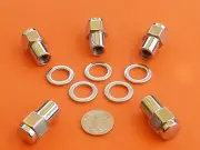 CHROME MAG WHEEL NUTS LEFT HAND PACK OF 5 SUIT CHRYSLER VALIANT + OTHERS