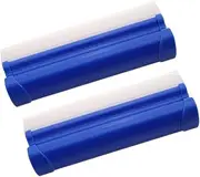 MUELODSIC 2pcs Portable Car Squeegee Lightweight Window Cleaner for Household Car Glass Dual Row Blades for Scratch Cleaning for Shower Doors Vehicle Visibility