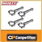 MANLEY i-BEAM TURBO TUFF CON RODS SET MITSUBISHI 4G63 156mm(+6mm) EVO 8-9 625+
