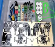 EL84 + 12AX7 / HiFi Vacuum Tube Amplifier Kit DIY 10W Stereo Audio Amplifier